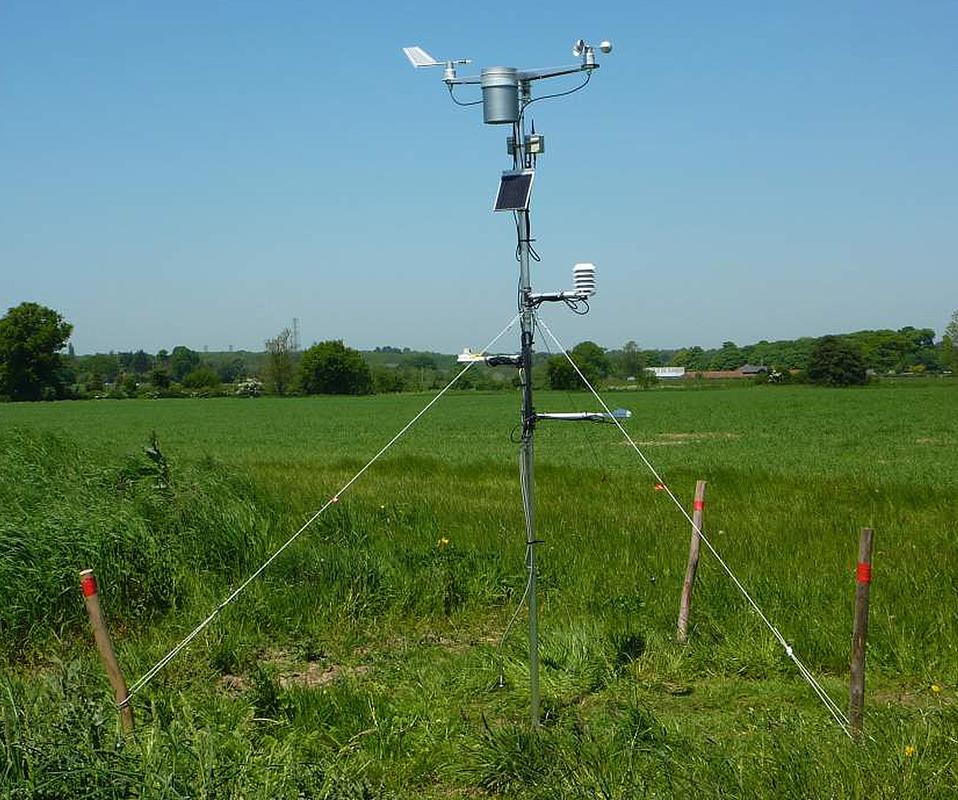 Weather stations for precision farming
